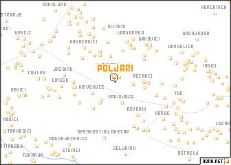 map of Poljari