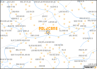 map of Poljčane