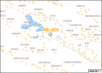 map of Poljice