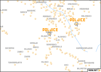 map of Poljice