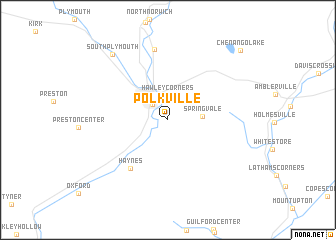 map of Polkville