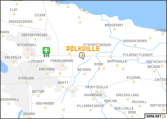 map of Polkville