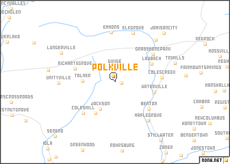 map of Polkville