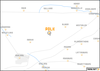 map of Polk