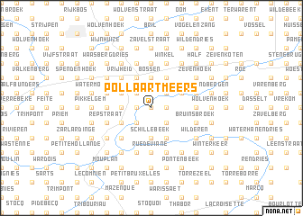 map of Pollaartmeers