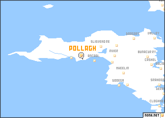 map of Pollagh