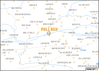 map of Pollagh