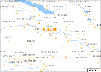 map of Pöllan