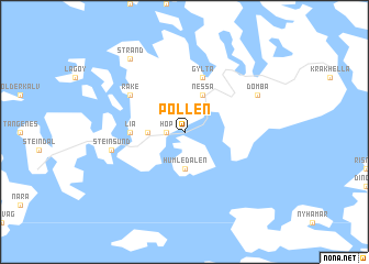 map of Pollen