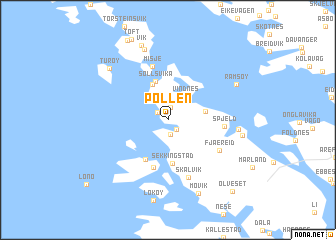 map of Pollen