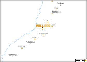 map of Pollera