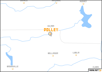 map of Polley