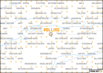 map of Polling