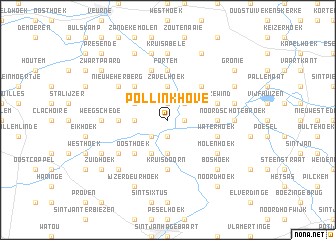 map of Pollinkhove