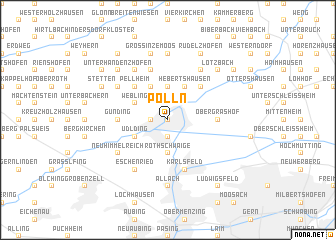 map of Polln