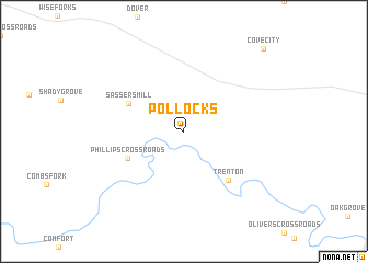 map of Pollocks