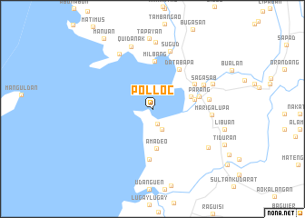 map of Polloc