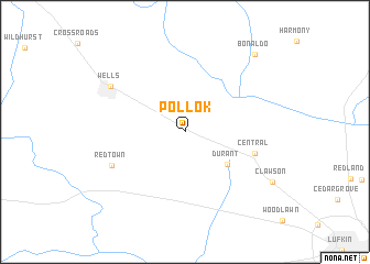 map of Pollok