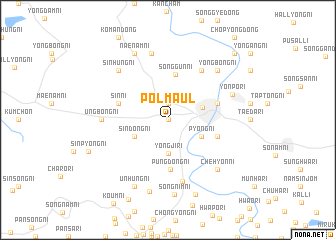 map of Pŏl-maŭl