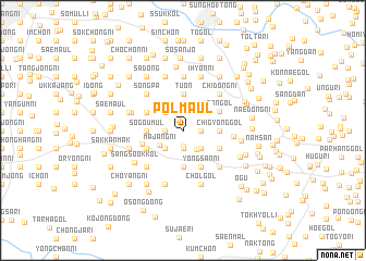 map of Pŏl-maŭl