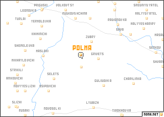map of Polma