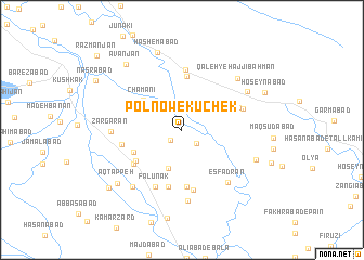 map of Pol Now-e Kūchek