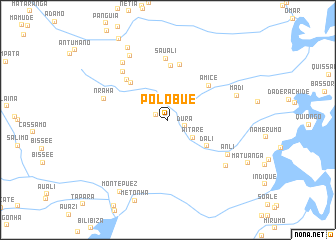 map of Pòlòbue