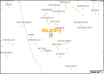 map of Polocate