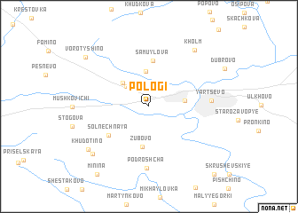 map of Pologi