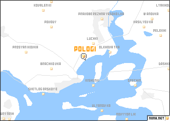 map of Pologi