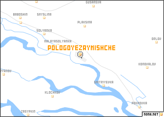 map of Pologoye Zaymishche
