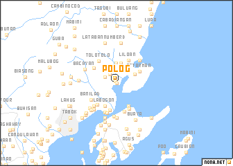 map of Polog