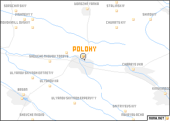 map of Polohy