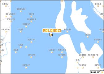 map of Polomazi