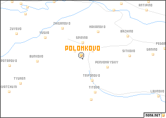 map of Polomkovo