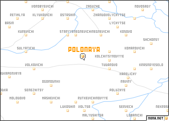 map of Polonaya