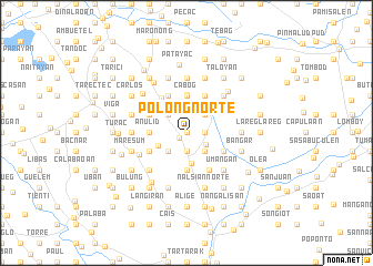 map of Polong Norte