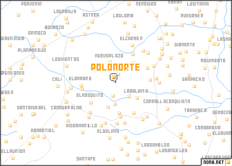 map of Polo Norte