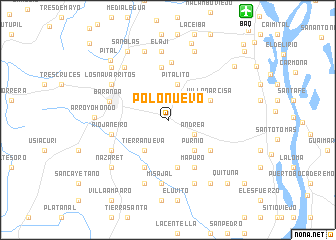 map of Polonuevo