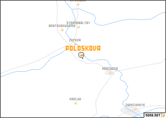 map of Poloskova
