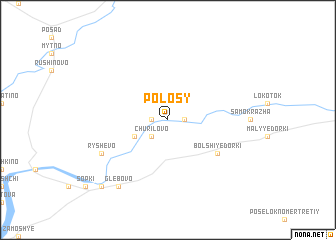 map of Polosy