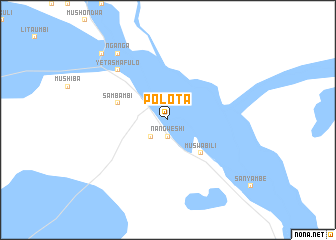 map of Polota
