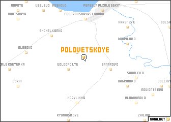 map of Polovetskoye