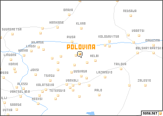 map of Polovina