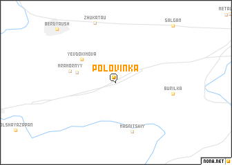 map of Polovinka