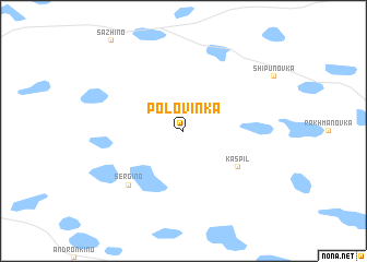 map of Polovinka