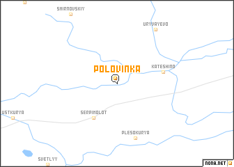 map of Polovinka