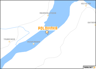 map of Polovinka