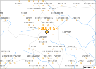 map of Polovítsa
