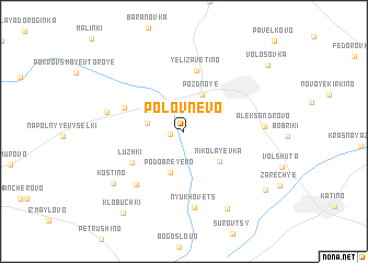 map of Polovnevo